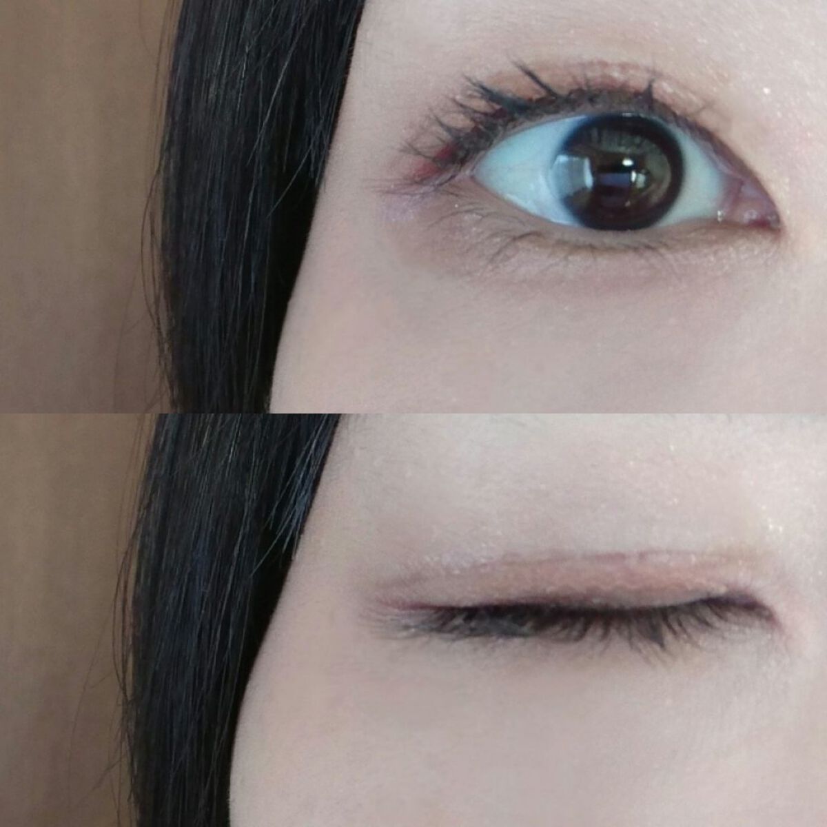 トーンアップアイシャドウ/CEZANNE/アイシャドウパレットを使ったクチコミ(3枚目)