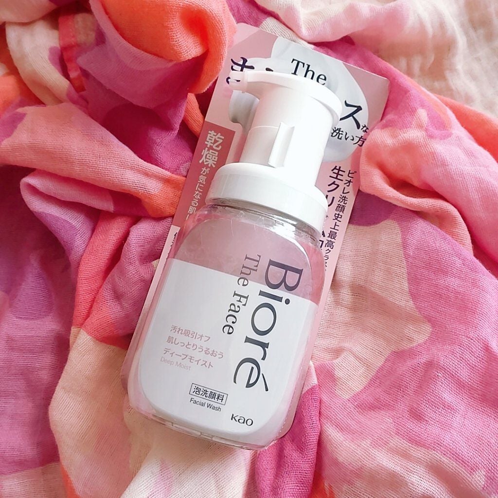 ビオレ ザフェイス 泡洗顔料 ディープモイスト/ビオレ/泡洗顔を使ったクチコミ(2枚目)