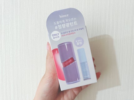 ロウグロウジェルティント/hince/リップティントを使ったクチコミ(1枚目)