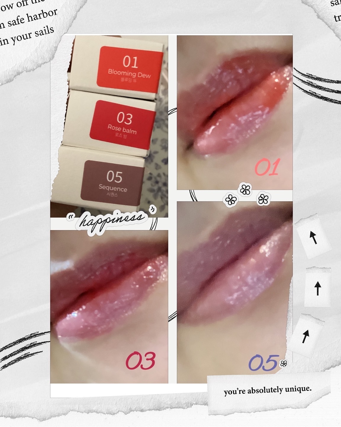 ベアグローペプチドメルティングバーム/PINATE/口紅を使ったクチコミ（2枚目）