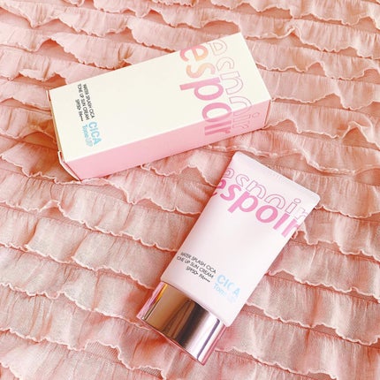 ウォータースプラッシュシカトーンアップクリーム/espoir/化粧下地を使ったクチコミ(1枚目)