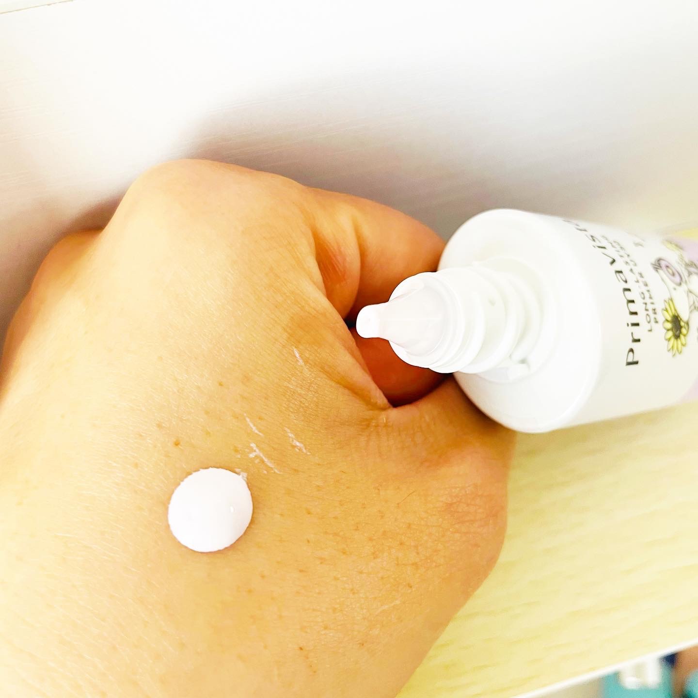 スキンプロテクトベース＜皮脂くずれ防止＞SPF50 ラベンダー/プリマヴィスタ/化粧下地を使ったクチコミ（3枚目）