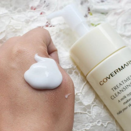 トリートメント クレンジング ミルク/COVERMARK/ミルククレンジングを使ったクチコミ(4枚目)