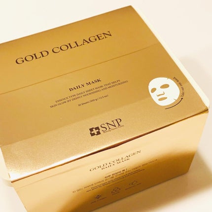 ゴールドコラーゲンデイリーマスク/SNP/シートマスク・パックを使ったクチコミ(1枚目)