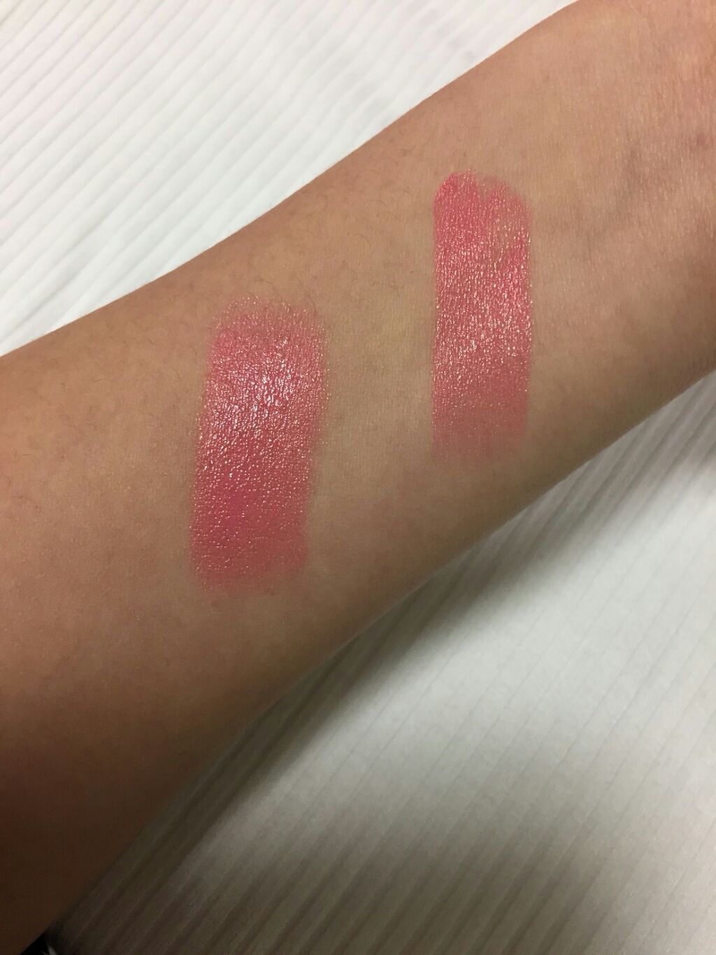 ルージュ ヴォリュプテ シャイン/YVES SAINT LAURENT BEAUTE/口紅を使ったクチコミ（2枚目）