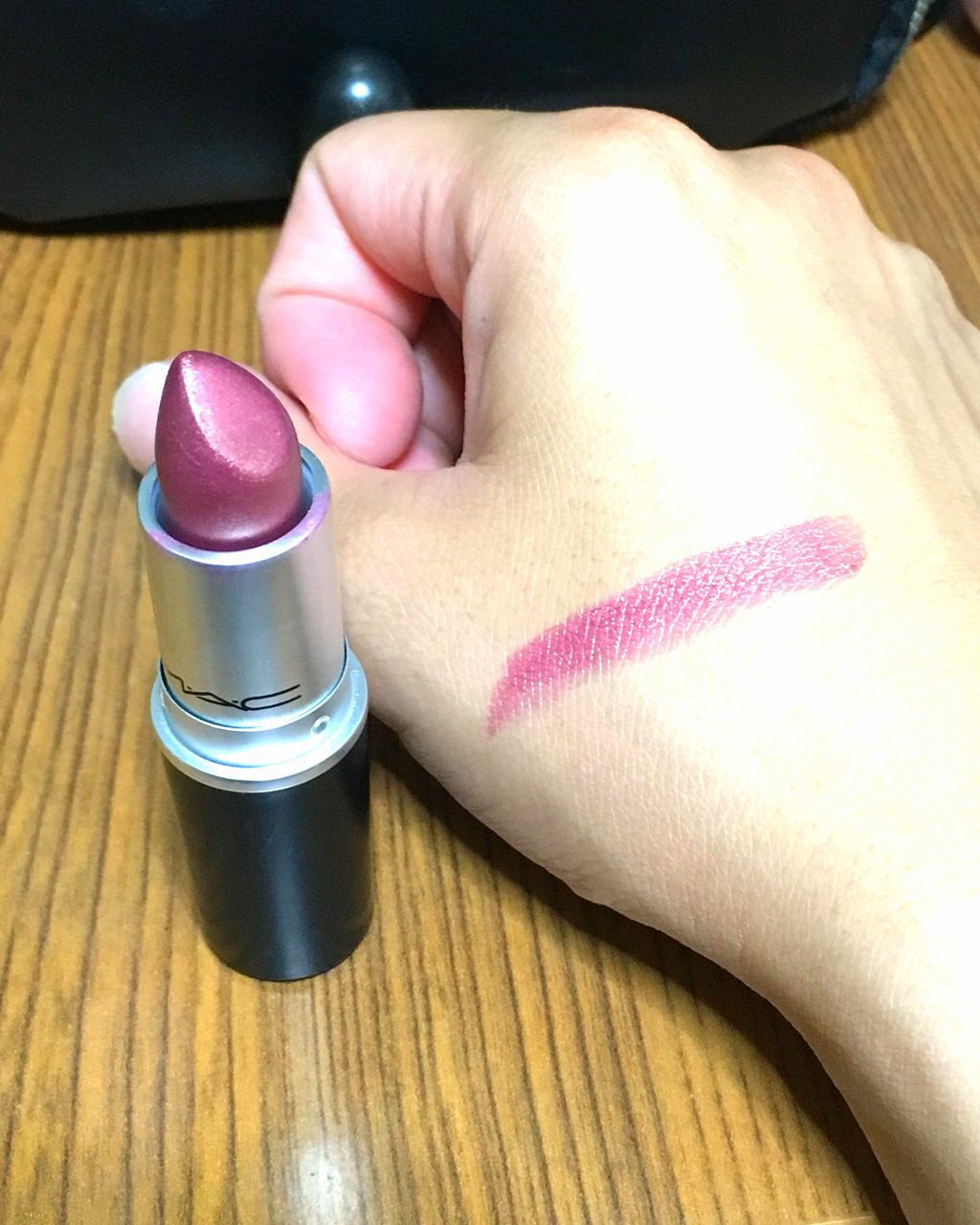 リップスティック プラム ダンディー/M・A・C/口紅を使ったクチコミ（1枚目）
