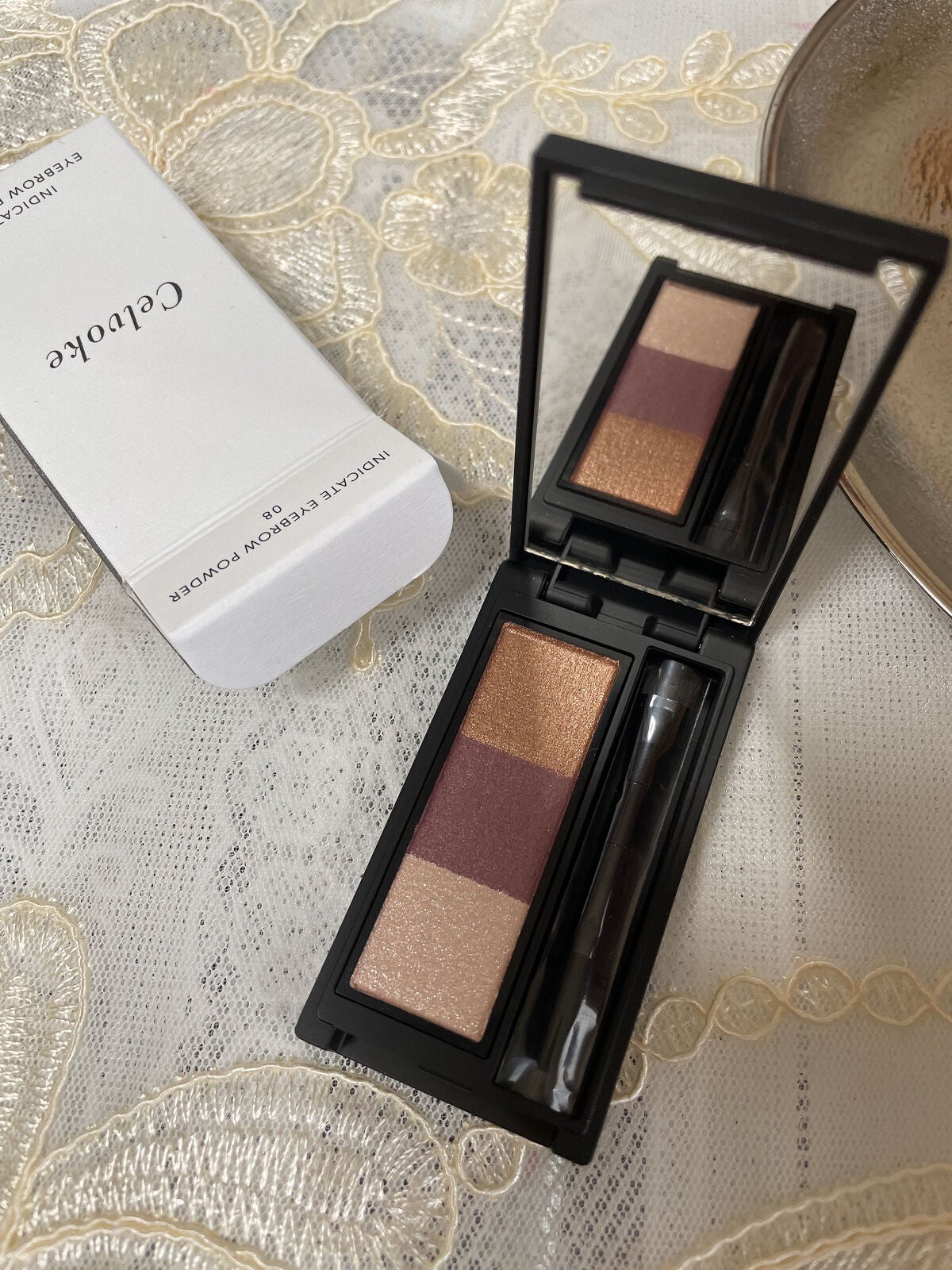 セルヴォーク インディケイトアイブロウパウダー/Celvoke/パウダーアイブロウを使ったクチコミ(1枚目)