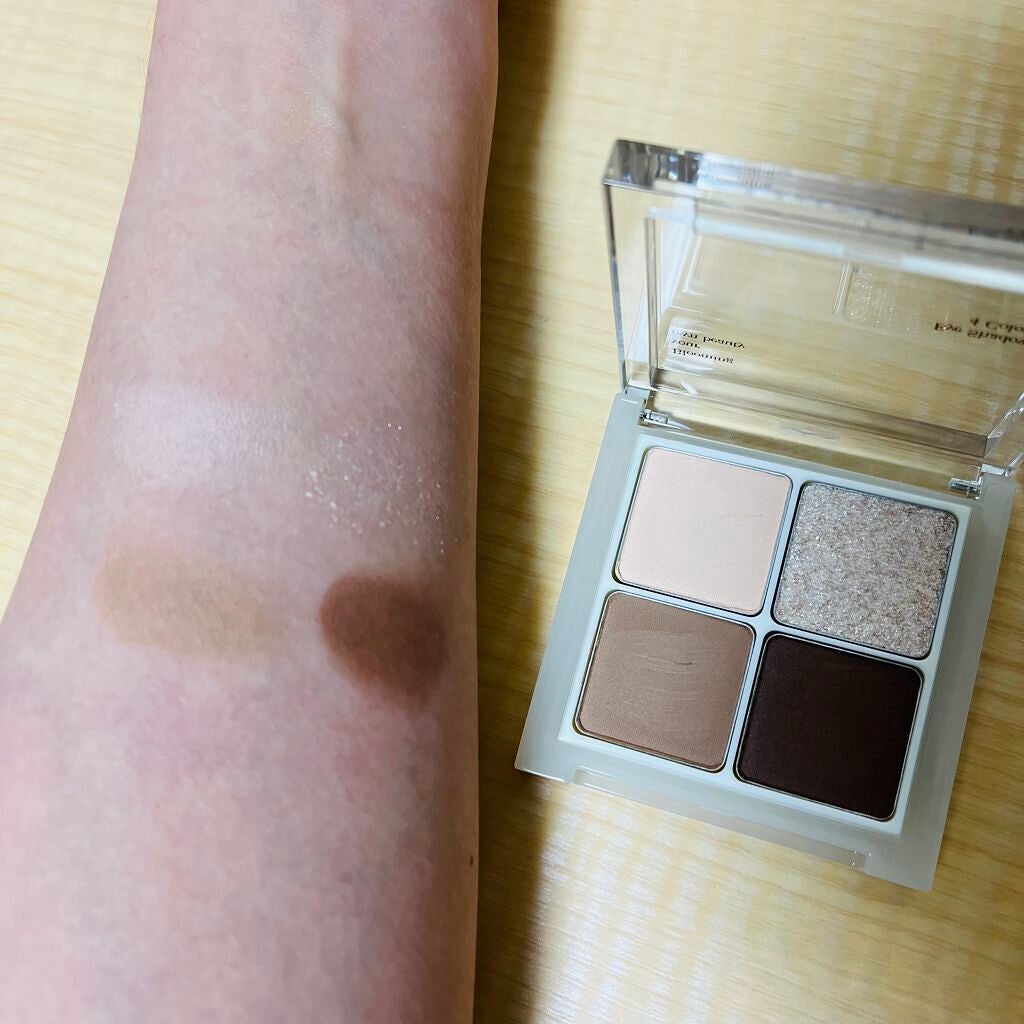 アンダーアイメーカー/dasique/アイシャドウパレットを使ったクチコミ(4枚目)