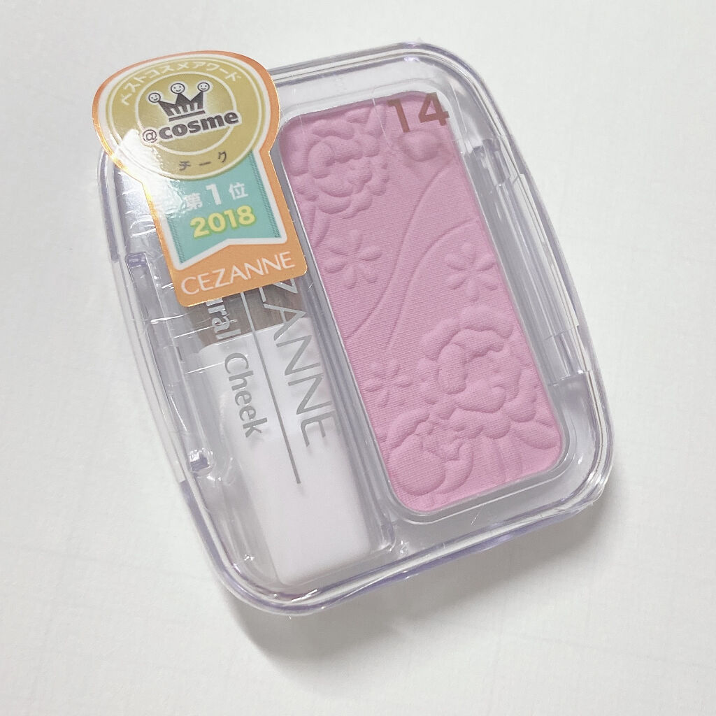 ナチュラル チークN/CEZANNE/パウダーチークを使ったクチコミ（1枚目）