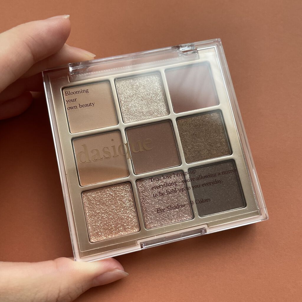 シャドウパレット/dasique/アイシャドウパレットを使ったクチコミ（1枚目）