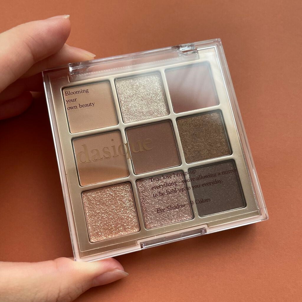 シャドウパレット/dasique/アイシャドウパレットを使ったクチコミ(1枚目)
