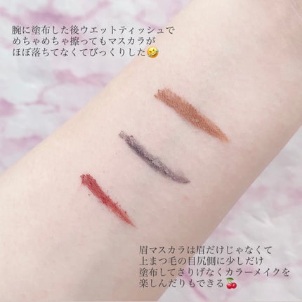 ブロウインク カラーティントデュオ/MAYBELLINE NEW YORK/眉ティントを使ったクチコミ(6枚目)