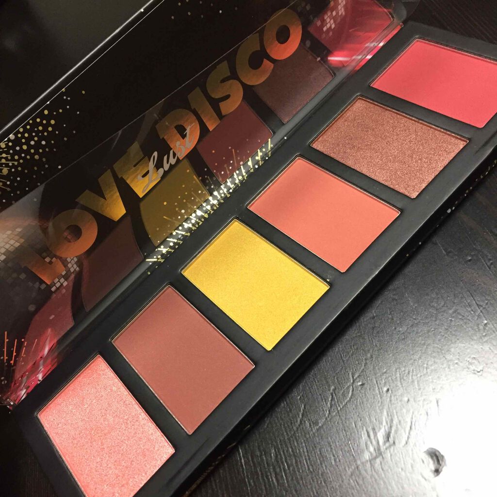 ラブ ラスト ディスコ ブラッシュ パレット/NYX Professional Makeup/ジェル・クリームチークを使ったクチコミ（2枚目）