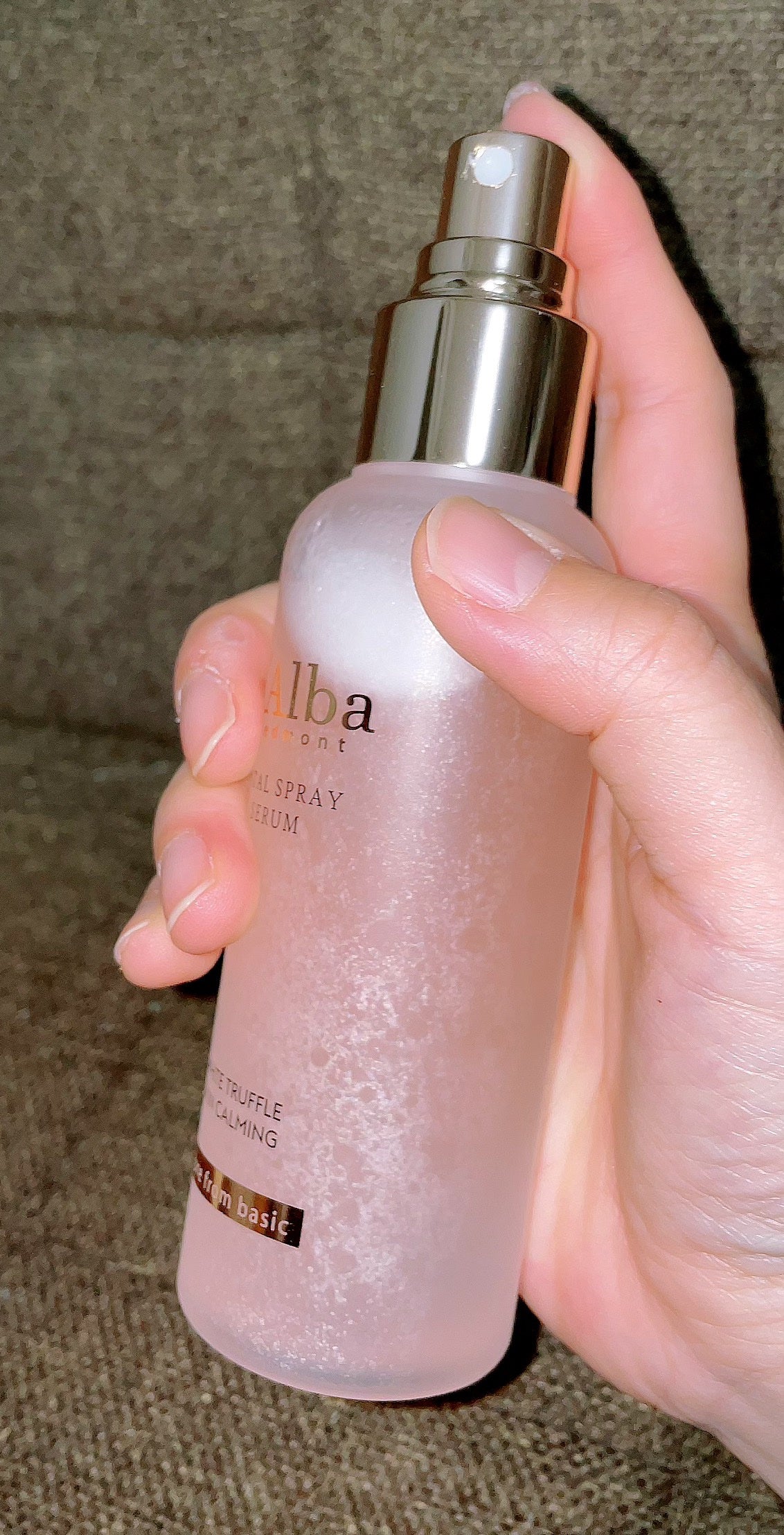 ダルバ ホワイトトリュフバイタルスプレーセラム/ダルバ/ミスト状化粧水を使ったクチコミ(3枚目)