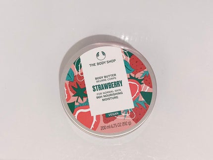 ボディバター ストロベリー/THE BODY SHOP/ボディクリームを使ったクチコミ(1枚目)