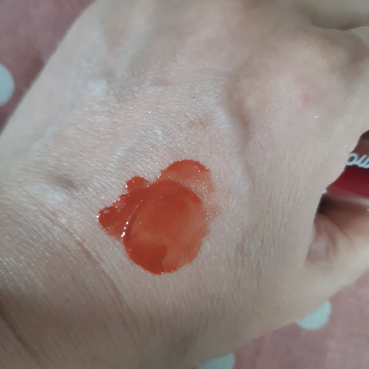 グリスニングウォータリングティント/FlowerKnows/リップティントを使ったクチコミ（3枚目）