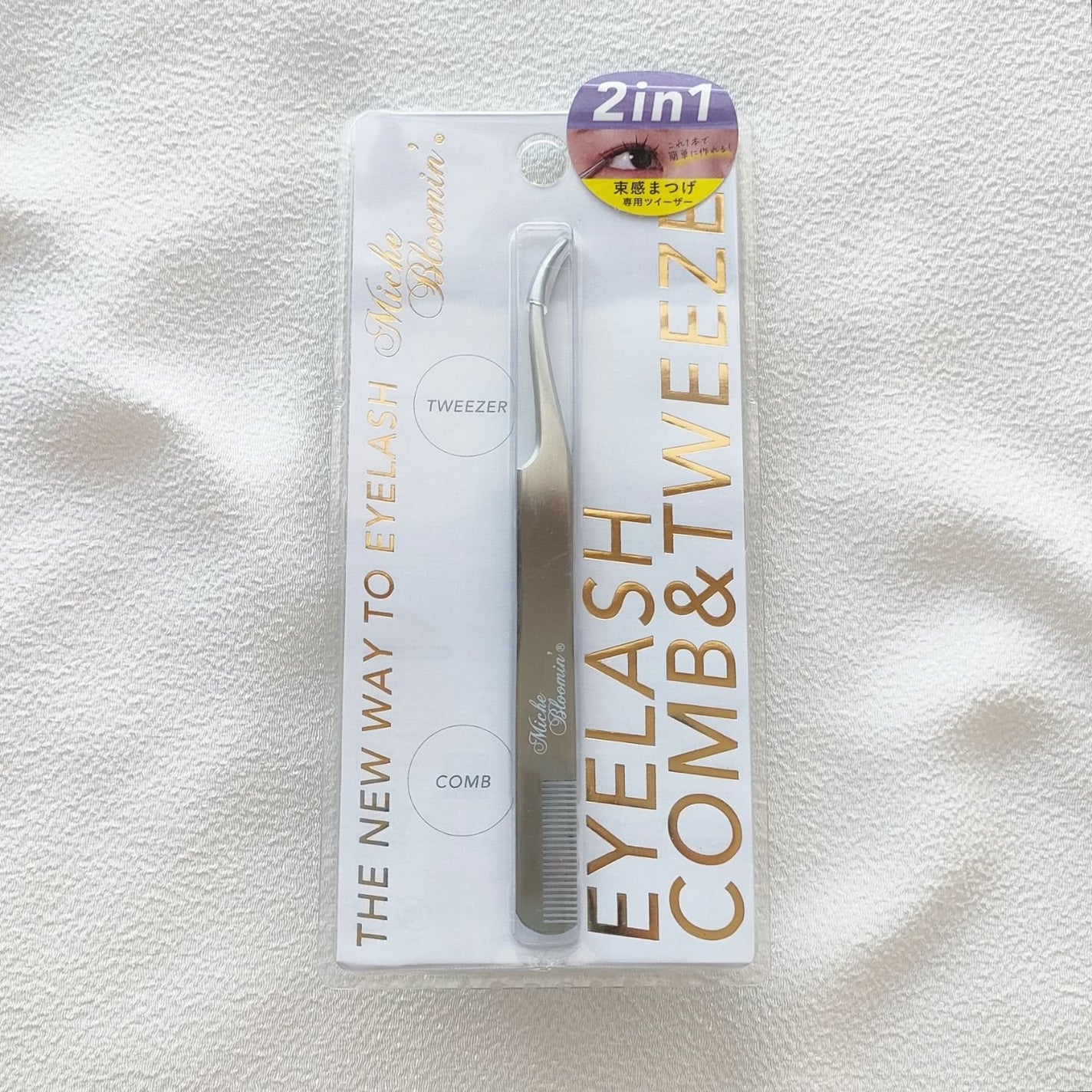 コーム&ツイーザー/ミッシュブルーミン/毛抜きを使ったクチコミ(1枚目)