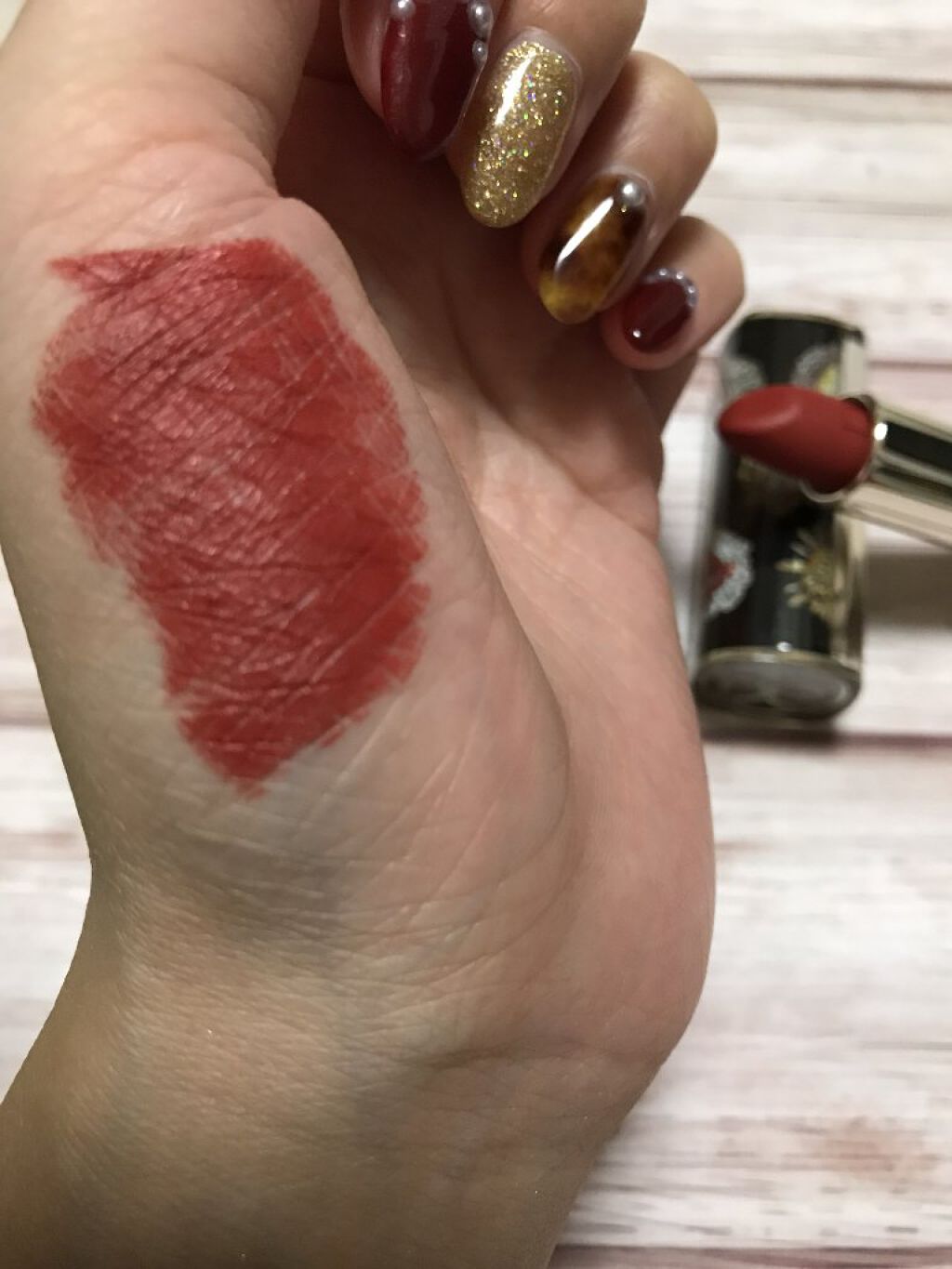 ザ・オンリーワン キャップトゥコンプリート/DOLCE&GABBANA BEAUTY/口紅を使ったクチコミ(5枚目)