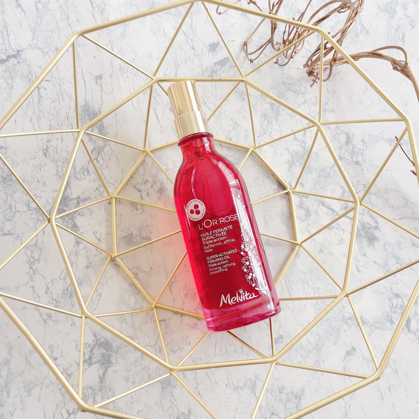 ロルロゼ ピンクフィット ボディオイル/Melvita/ボディオイルを使ったクチコミ（1枚目）