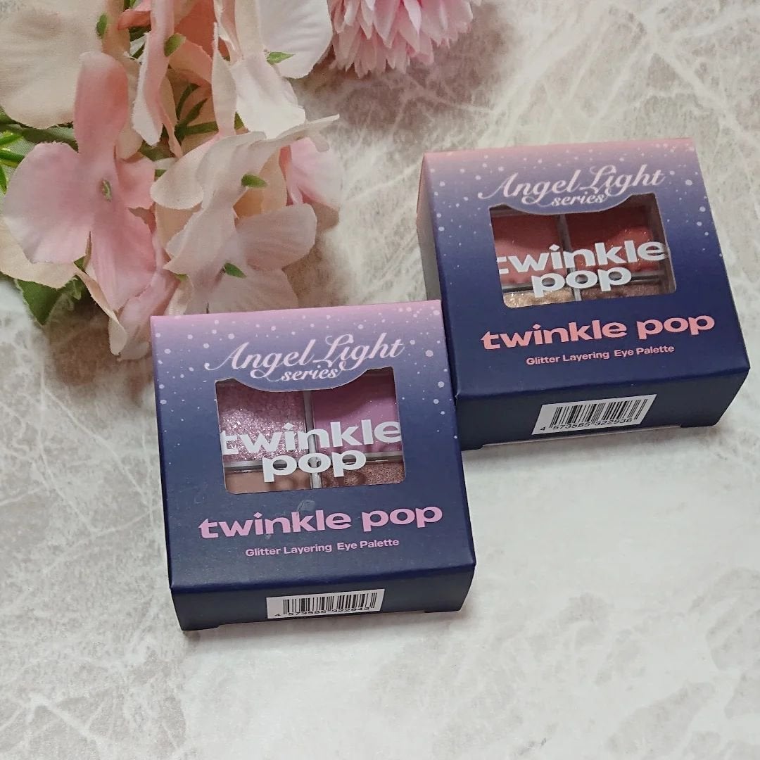 グリッターレイヤリングアイシャドウパレット/TWINKLE POP/アイシャドウパレットを使ったクチコミ(1枚目)