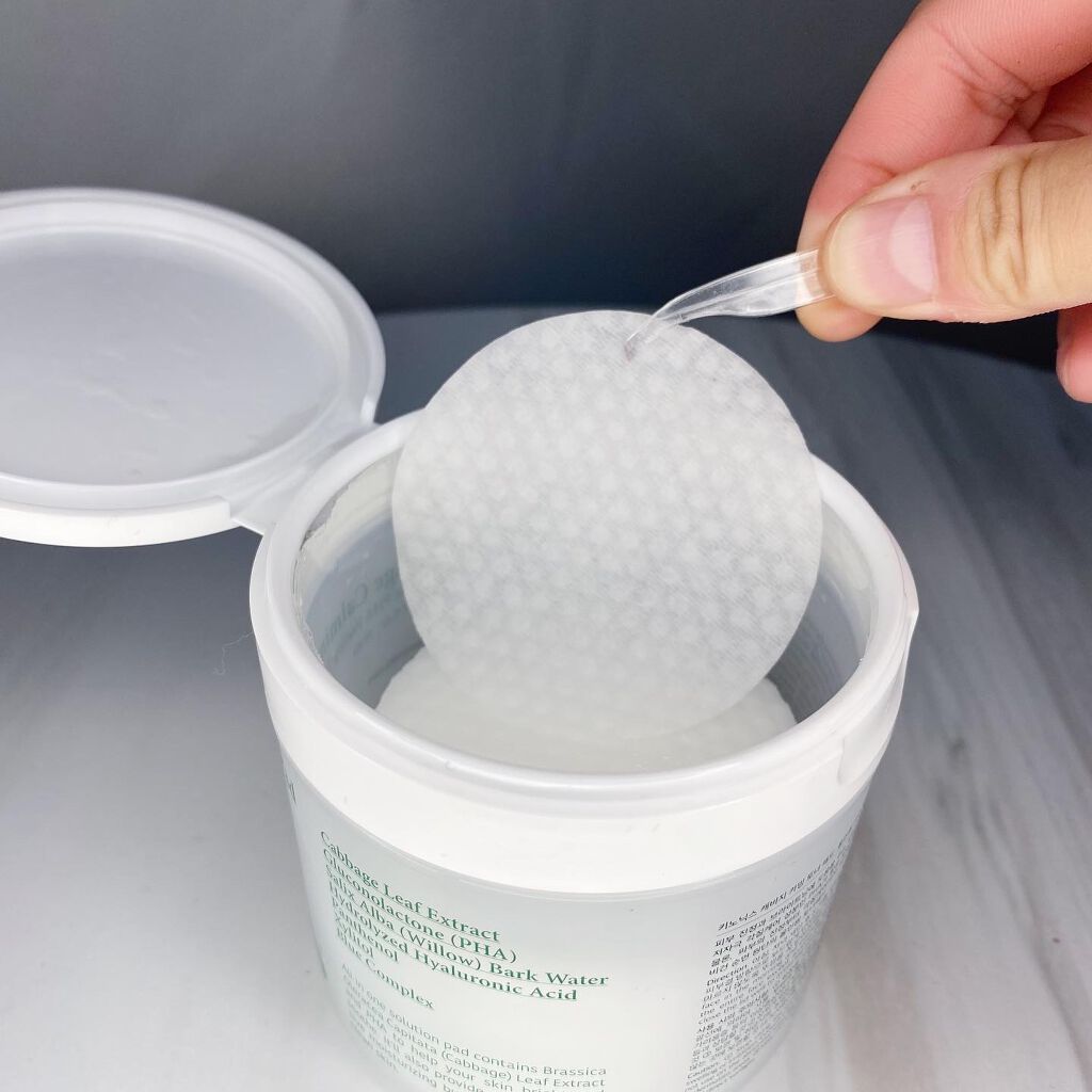 キャベツカーミングトナーパッド/keenoniks/トナーパッドを使ったクチコミ（2枚目）