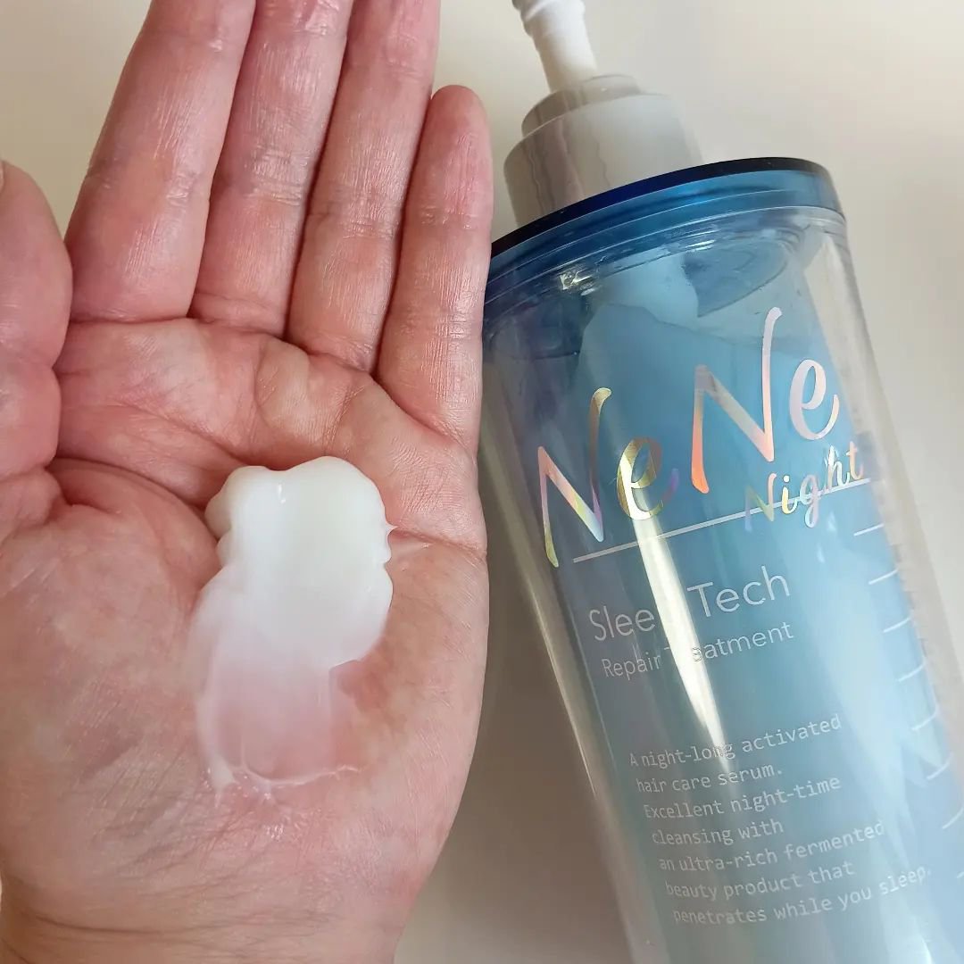 スリープテック リペア シャンプー／ヘアトリートメント/NeNe Night/市販シャンプーを使ったクチコミ（3枚目）