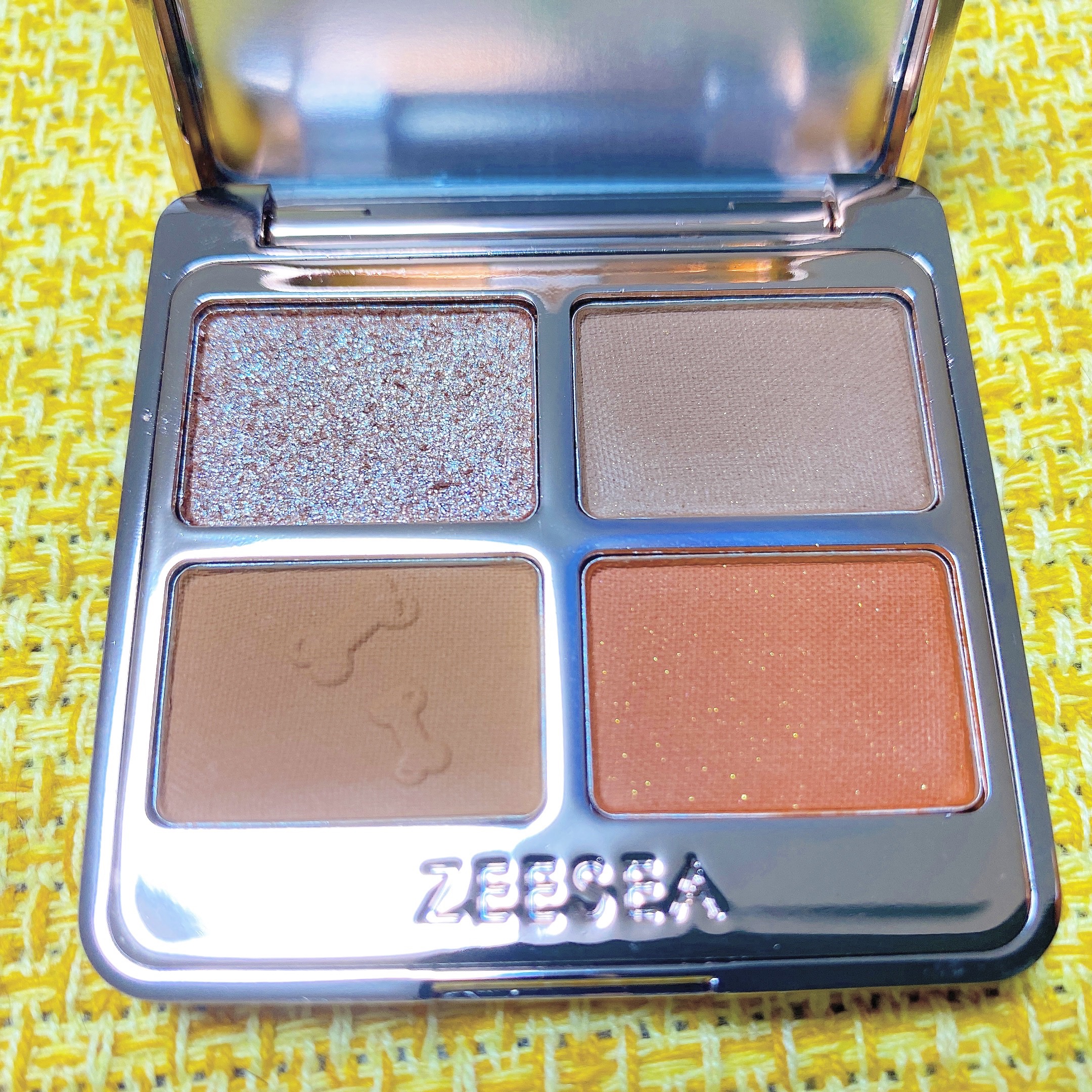 アニマルアイシャドウ(4シェード)/ZEESEA/アイシャドウパレットを使ったクチコミ（2枚目）