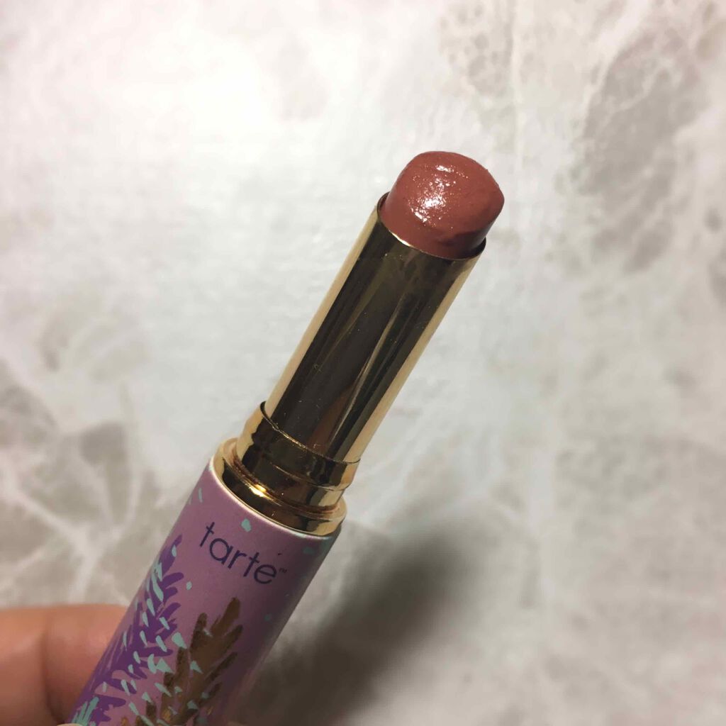 tarte quench lip rescueのクチコミ「BUFFというカラーです。

薄い色付きのリップクリームという感じで、

ウルウル、

スース.....」（3枚目）