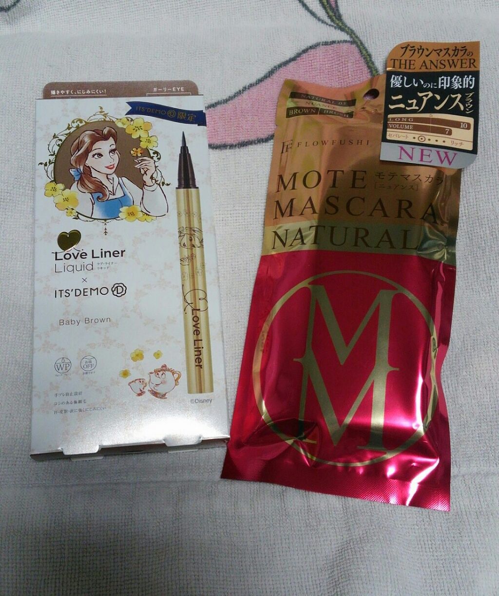 モテマスカラ NATURAL 3/UZU BY FLOWFUSHI/マスカラを使ったクチコミ（1枚目）