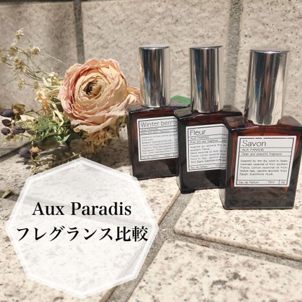オードパルファム #10 Winter berry 〔ウィンター ベリー〕/AUX PARADIS/香水(レディース)を使ったクチコミ(1枚目)