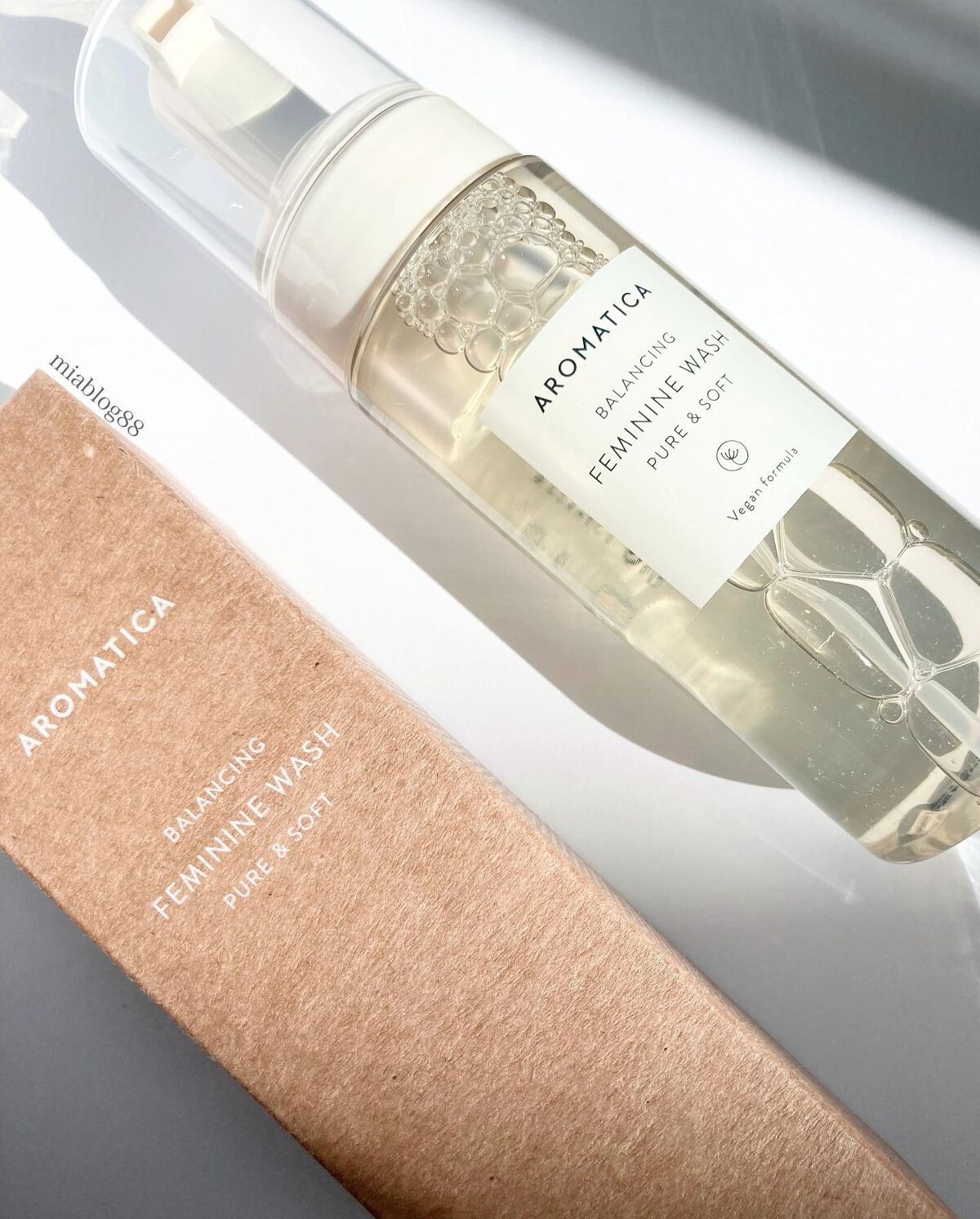 ピュア＆ソフトフェミニンウォッシュ /AROMATICA/デリケートゾーンケアを使ったクチコミ（2枚目）