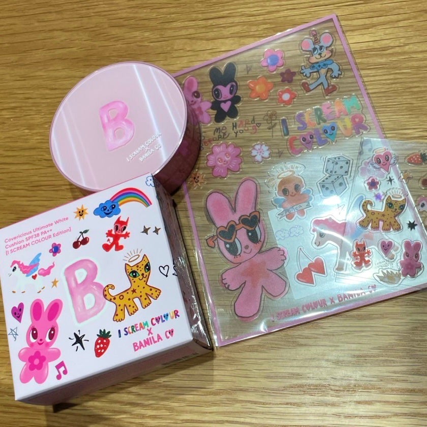 Saya on LIPS 「ISCREAMCOLOURとコラボしたバニラコのクッションファ..」(1枚目)