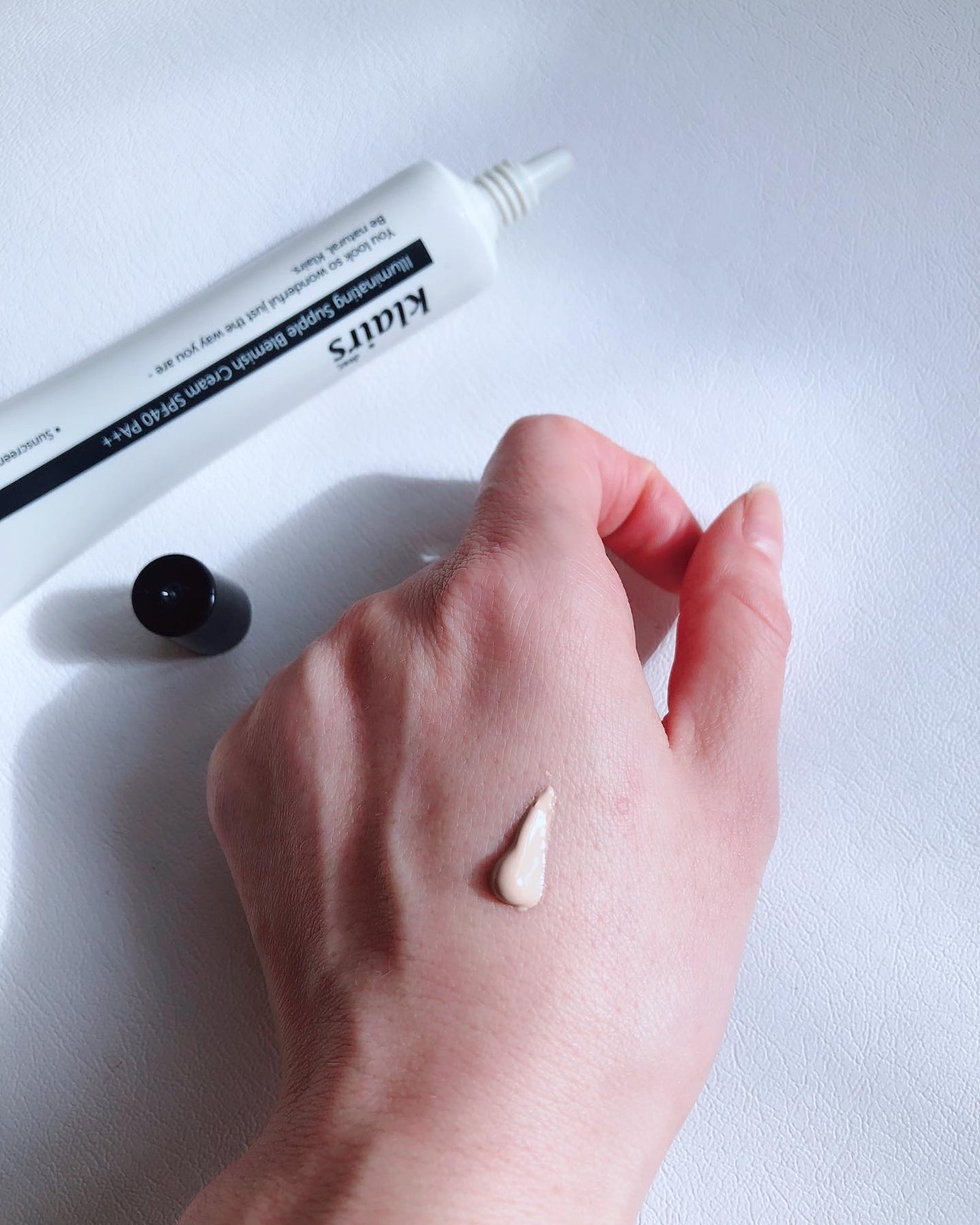 イルミネーティングサプルブレミッシュクリーム(40ml)/Klairs/化粧下地を使ったクチコミ(3枚目)