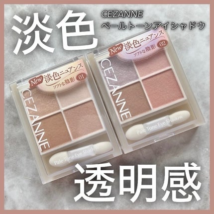 ペールトーンアイシャドウ/CEZANNE/アイシャドウを使ったクチコミ(1枚目)
