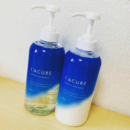 スムースシャンプー/スムーストリートメント/L'ACURE/市販シャンプーを使ったクチコミ(1枚目)