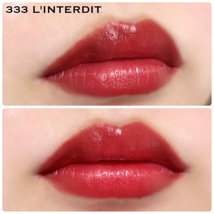 ルージュ・アンテルディ・シルキー/GIVENCHY/口紅を使ったクチコミ(2枚目)