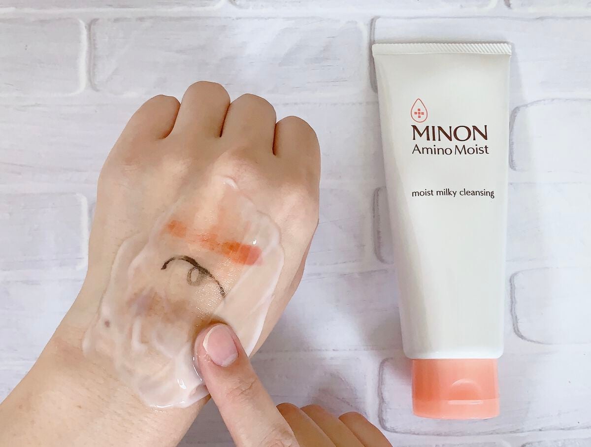 ミノン アミノモイスト モイストミルキィ クレンジング/ミノン/ミルククレンジングを使ったクチコミ(5枚目)