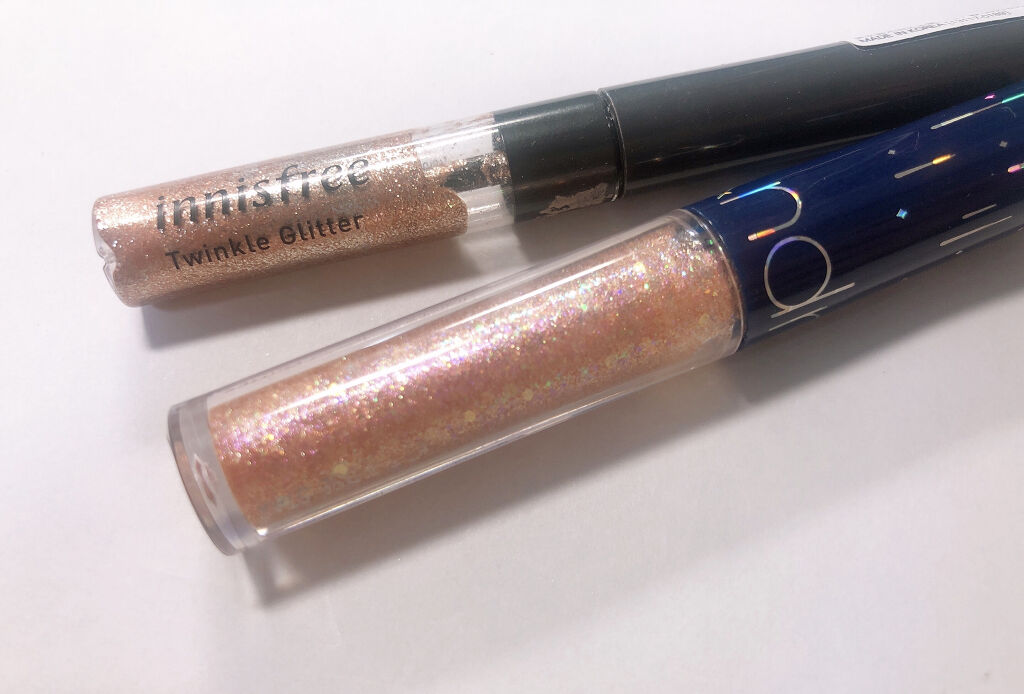 トゥインクル グリッター/innisfree/リキッドアイライナーを使ったクチコミ（2枚目）