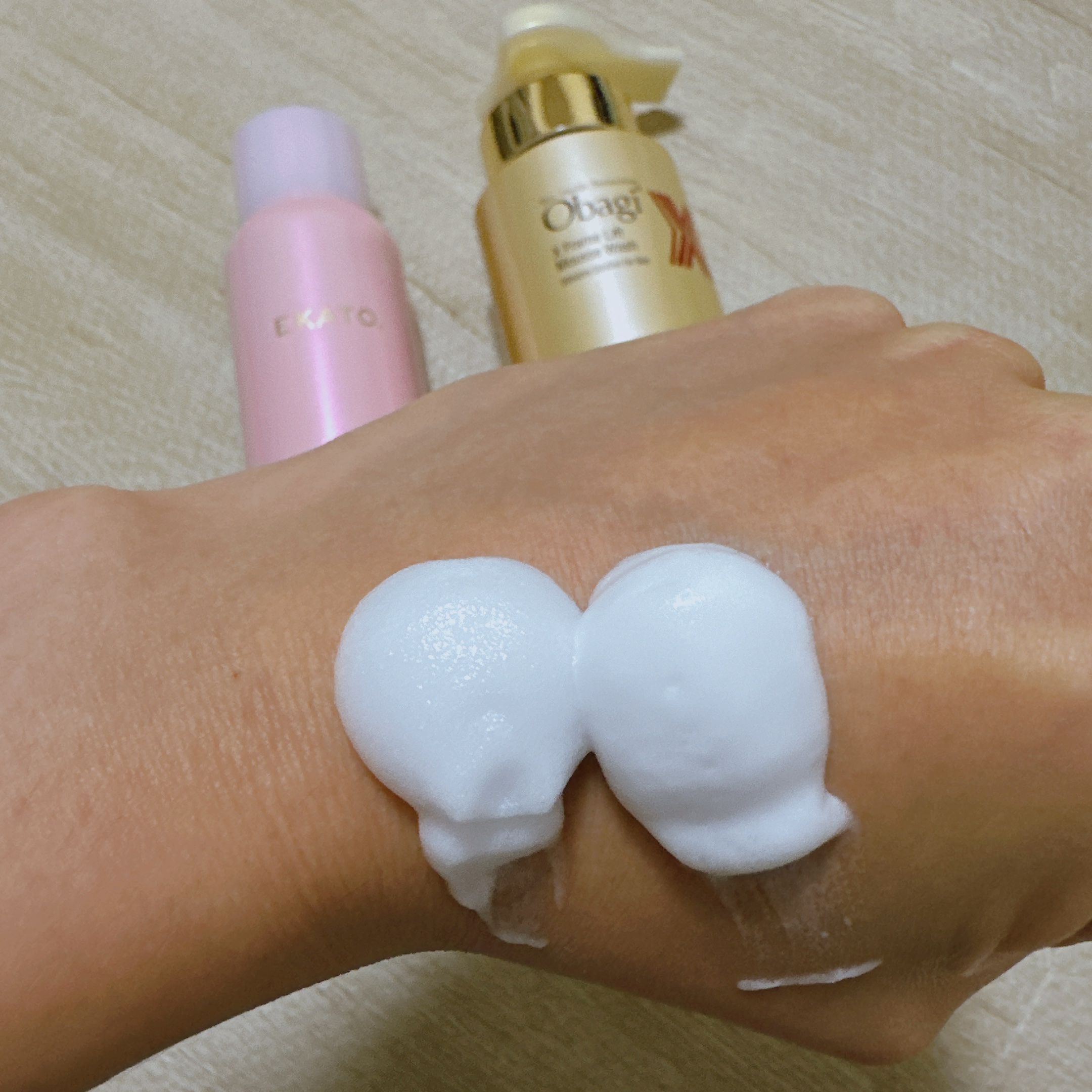 ホワイト スパウォッシュ/EKATO./その他洗顔料を使ったクチコミ（3枚目）