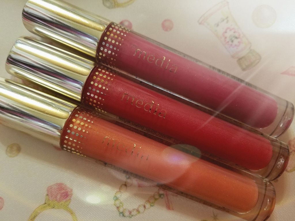 リキッドグロウルージュ/media/リップグロスを使ったクチコミ（1枚目）