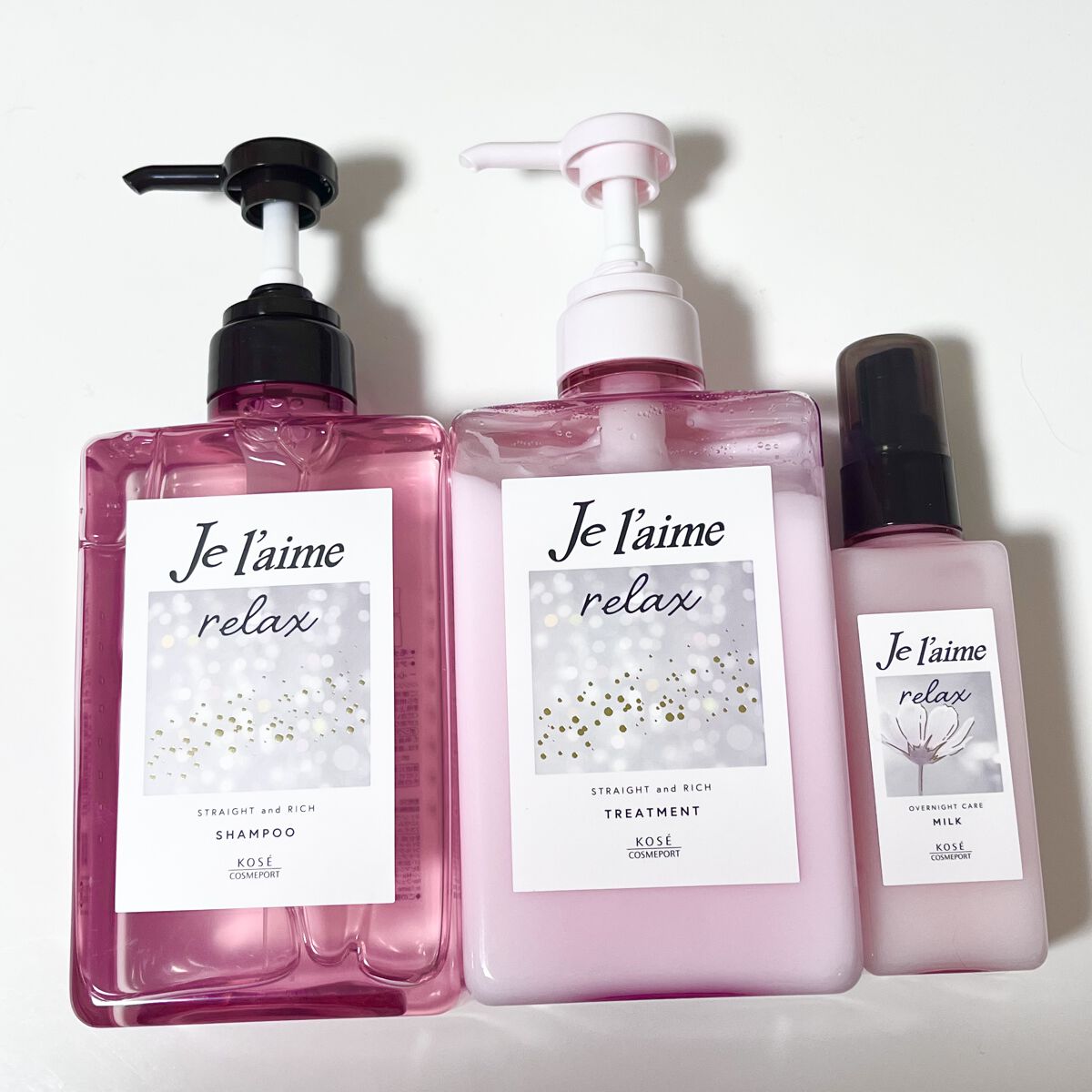 リラックス オーバーナイトケア ミルク/Je l'aime/ヘアミルクを使ったクチコミ（2枚目）