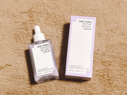 ペプチドレチナールセラム/ONE THING/美容液を使ったクチコミ(2枚目)
