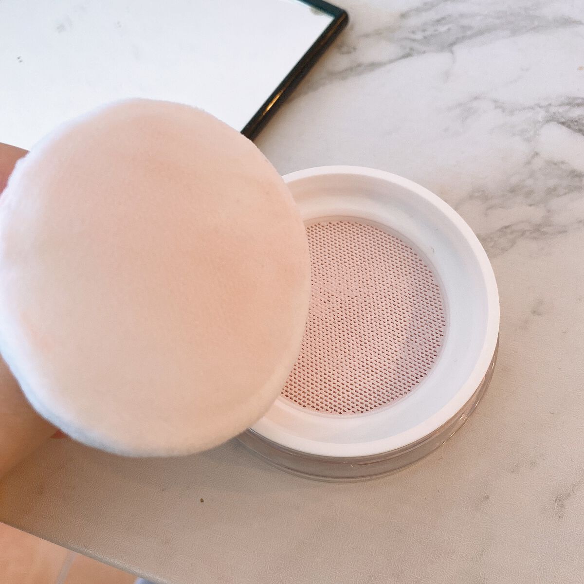 ウォンジョンヨ フィクシングブラーパウダー N/Wonjungyo/ルースパウダーを使ったクチコミ(2枚目)