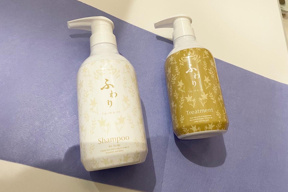 ふわり シャンプー&ヘアトリートメント/ナノエッグ/市販シャンプーを使ったクチコミ(1枚目)