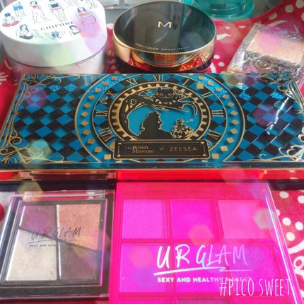 アリスドリームランドシリーズ 12色アイシャドウパレット(ZEESEA×大英博物館)/ZEESEA/アイシャドウパレットを使ったクチコミ(1枚目)