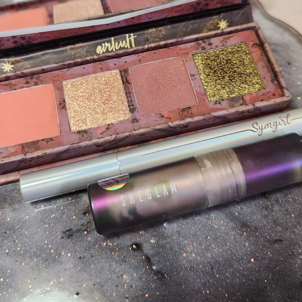 山海シリーズ 4色アイシャドウパレット 01 勺雀 sparrow/GirlCult/アイシャドウパレットを使ったクチコミ（1枚目）