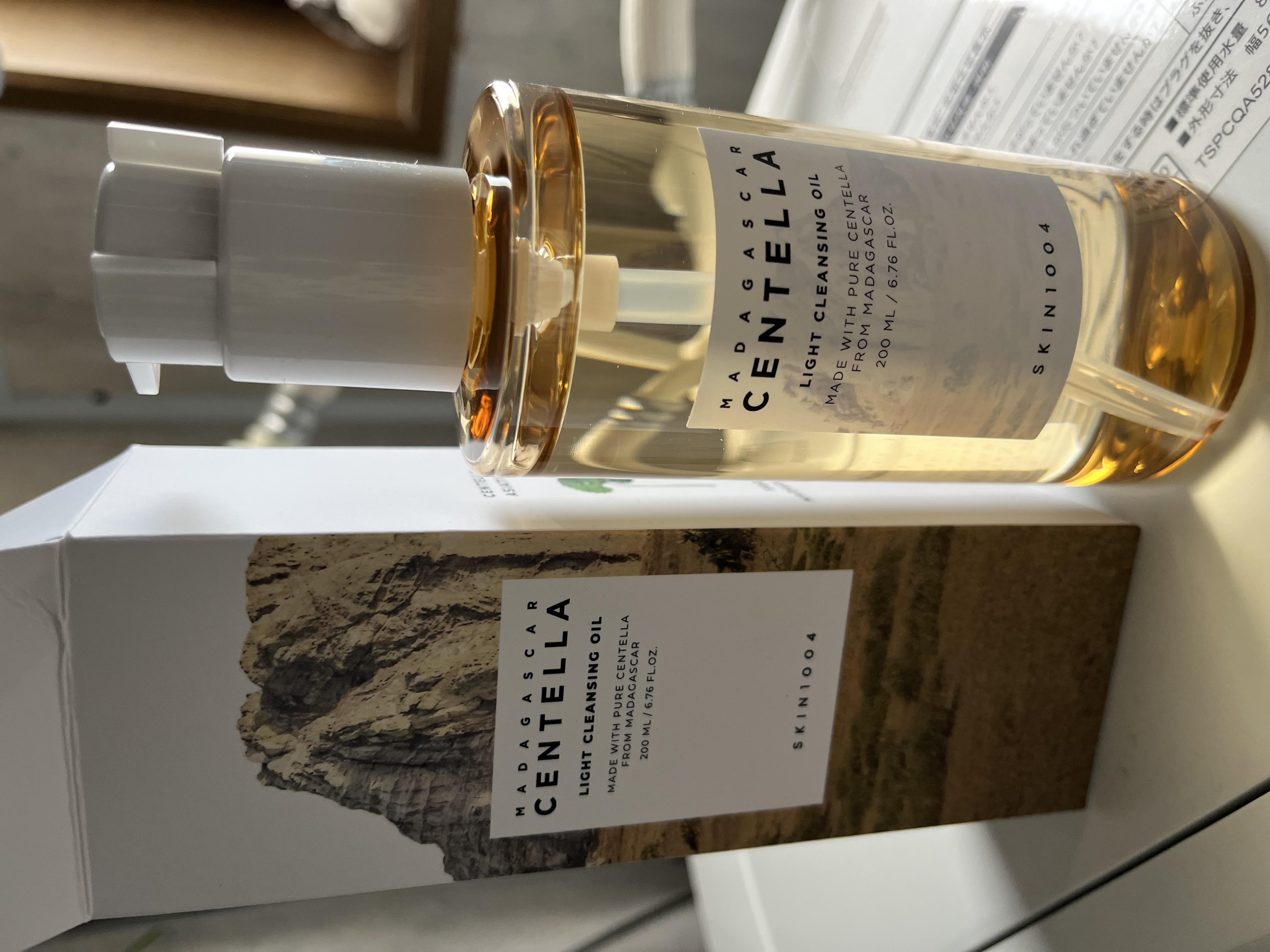 センテラ ライトクレンジングオイル/SKIN1004/オイルクレンジングを使ったクチコミ（1枚目）