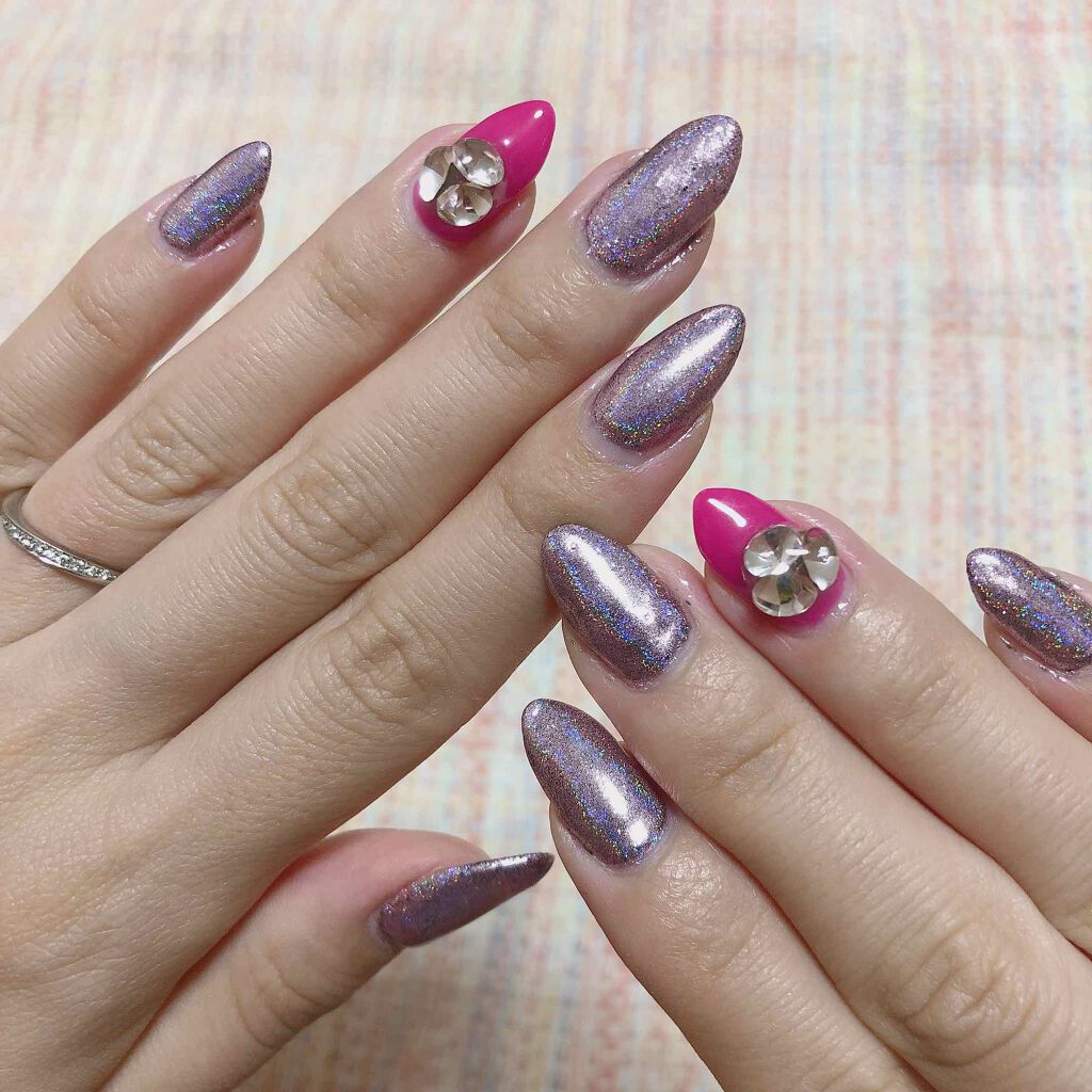 ネイルパーツ/セリア/ネイルチップ・パーツを使ったクチコミ（1枚目）