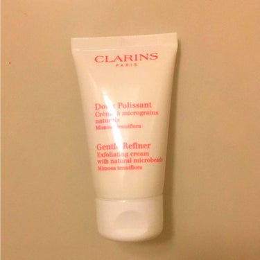 CLARINS ジェントル リファイナーのクチコミ「私は角質が溜まりやすい方なので週2回で使用しています。
肌全体特に小鼻の周りがツルッツルになり.....」（1枚目）