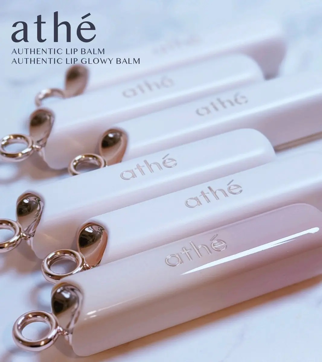 オーセンティック リップ バーム 07 メリリー/athé/口紅を使ったクチコミ（1枚目）